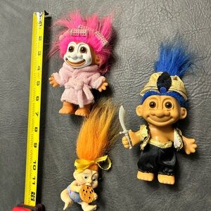Misc lot of 3 Trolls great condition